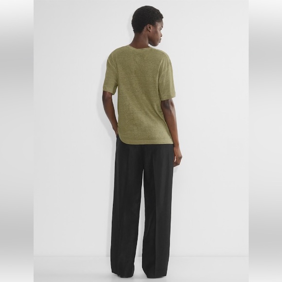 Aritzia Babaton Loom Linen Pegasus T-Shirt - Picture 3 of 11